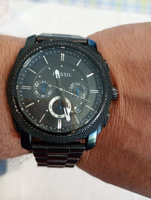 Fossil FS4487 мъжки часовник с хронограф 
С метална верижка за средна ръка.
Цена 60 евро