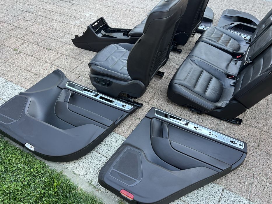 Interior electric piele completet ,touareg 7p
