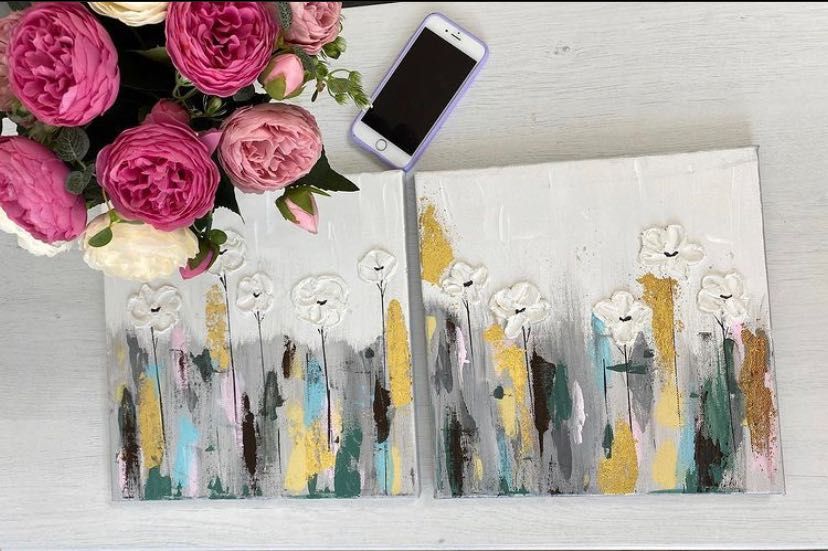 Картина абстракция