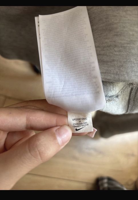 Nike tech fleece femei gri