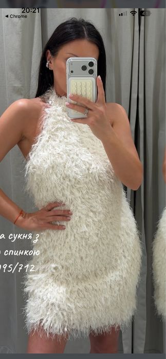 Zara нова сатенена рокля