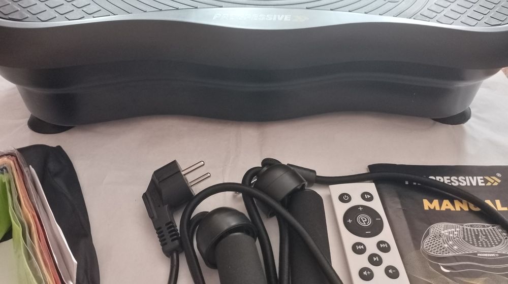 Platforma Vibromasaj Progressive Fitness/Bluetooth/că nou/cutia/acceso
