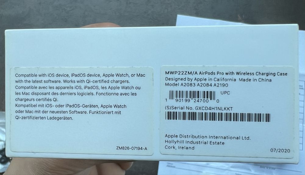 Слушалки AirPods Pro