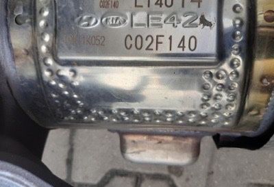 Катализатор DPF с номер C02F140 Kia Hyundai Киа Хюндай 2.0 дизел