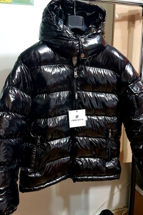 Geaca MCL negru lucios mărimea L