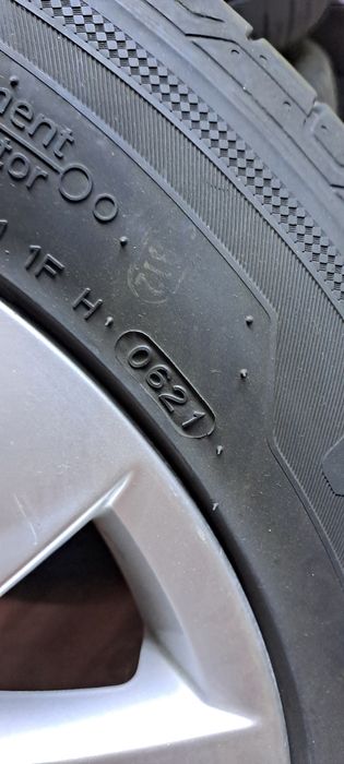 Vând jante aliaj R16 cu anvelope de vara Hankook – DOT 0621
Vând jante