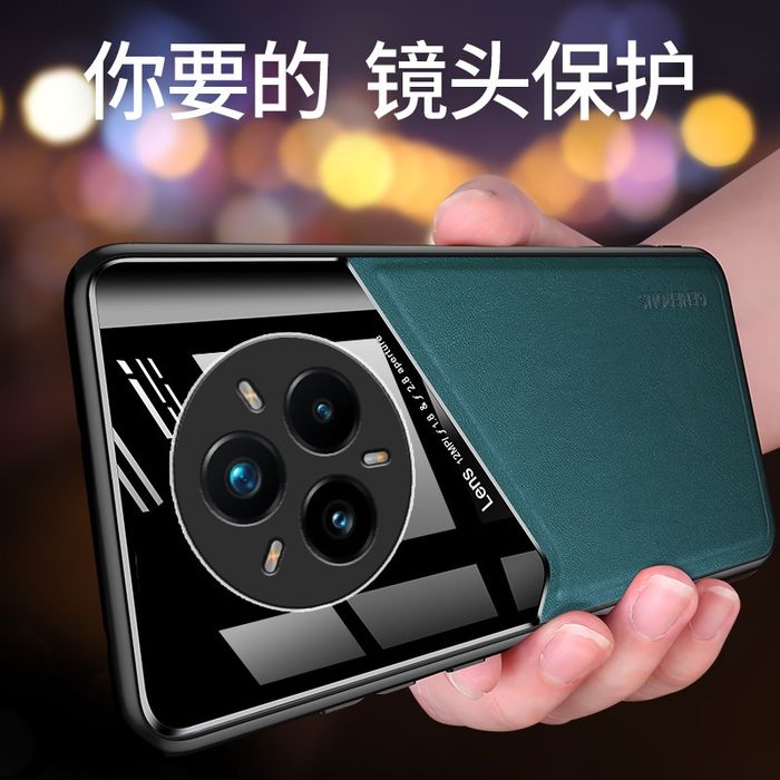 Realme 14 Pro+ / 14 14X 5G / GENEROUS Кожен кейс гръб с магнит