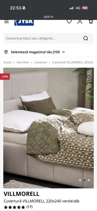 Cuvertura noua pret 120lei 220*240