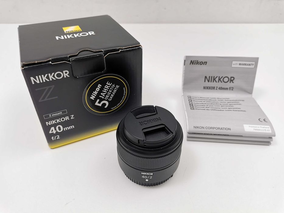 Nikon Nikkor Z 40mm f/2 Full Frame обектив за Nikon Z фотоапарати