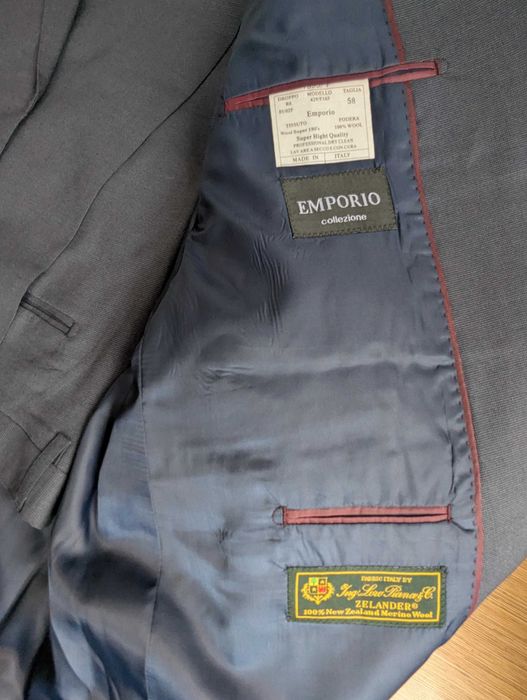 3бр. официални костюми Emporio collezione made in Italy, нови