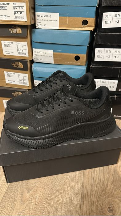 Boss кроссовки топ качества новые