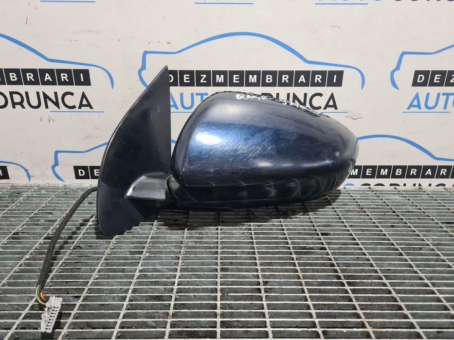 Oglinda stanga Nissan Qashqai 2007 - 2010 4 Usi ALBASTRU BW9G (946) Rabatabile