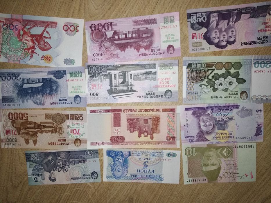 Банкноты стран мира