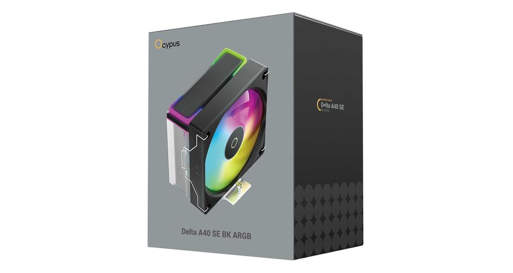 \ Кулер для процессора Ocypus Delta A40 SE BK ARGB