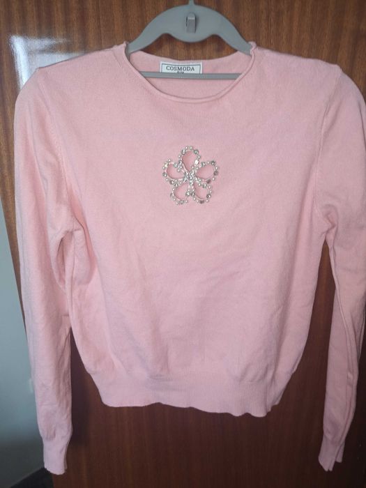 Дамска блуза в розово