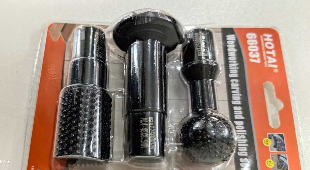 ТОП ЦЕНА!!! ФРЕЗИ/РАШПИЛИ за Обработка на Дърво 3 броя Комплект.