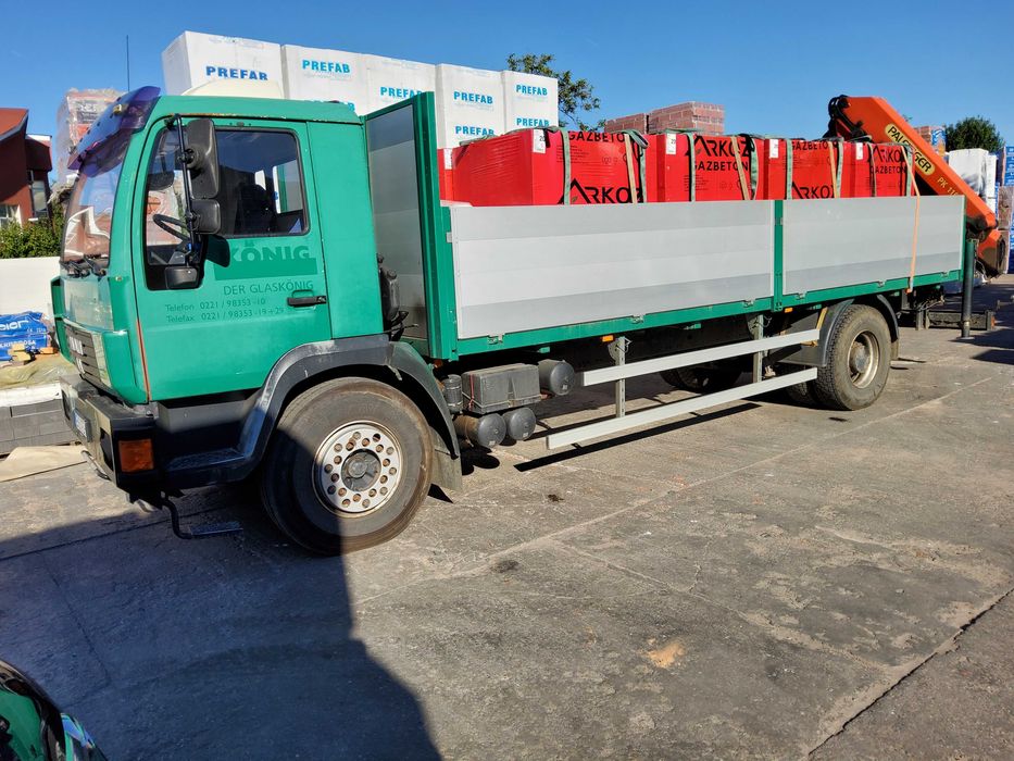 Camion cu Macara MAN 18.285 LLC - Palfinger PK11501