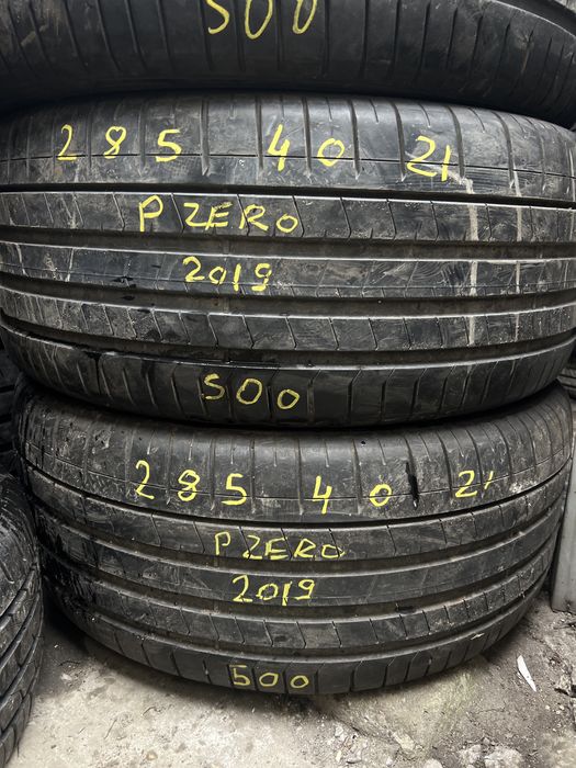 285 40 21 Pirelli P Zero / Vulcanizare Non Stop