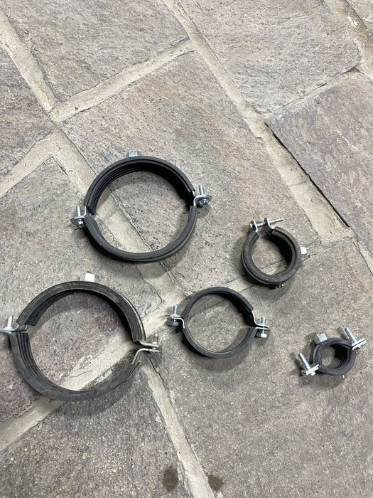 Хомуты стальные для труб