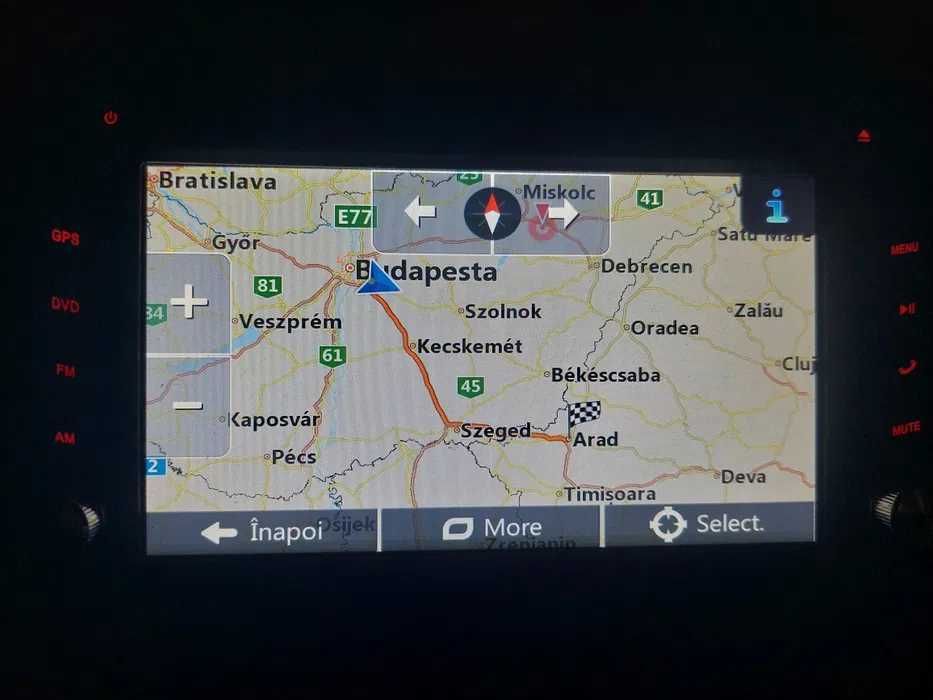 Jante aluminiu 4x100 R16, cauciucuri anvelope, navigatie 2 din, radio ford focus