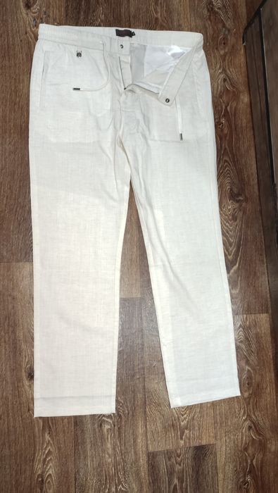 Мужские льнение штаны