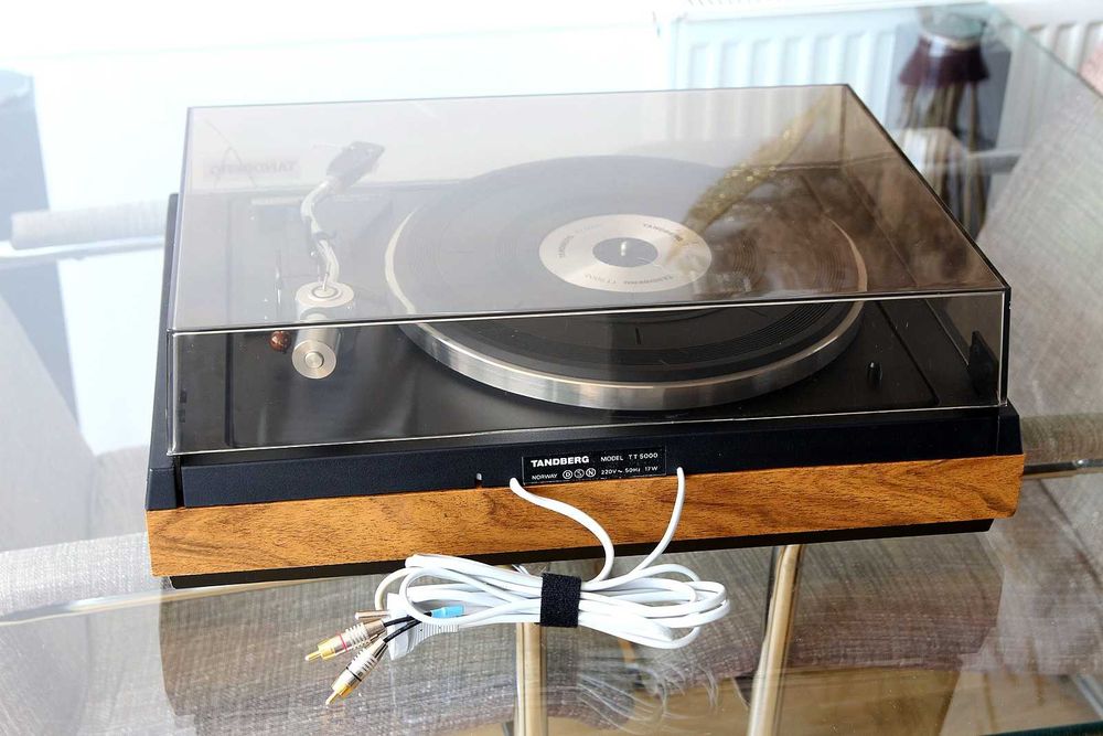 Pick-up Tandberg TT 5000 complet revizuit cu doza si ac noi AT3600L.