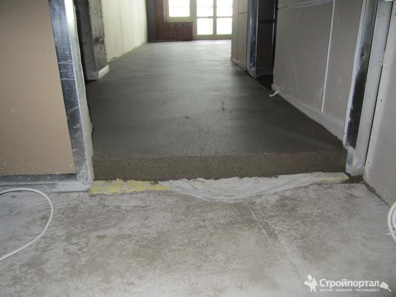 Наливной пол  стяжка