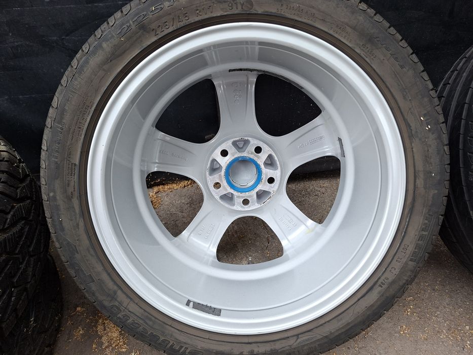 Почти Нови 17" 5Х112мм Rial Germany, 5x112mm Немски Алуминиеви джанти