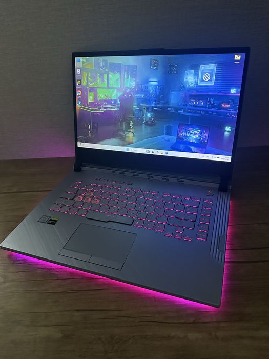 мощный 12-ядерный i7 ноутбук ASUS Rog STRIX G531, GTX 6GB для игр и iT