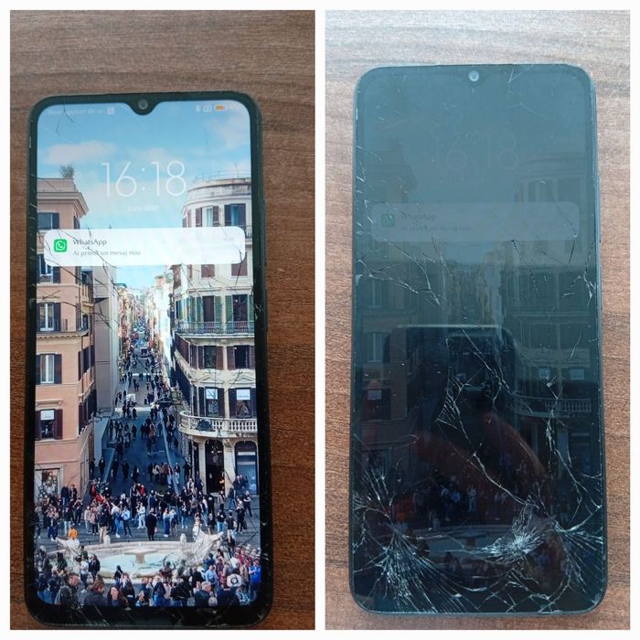 Xiaomi Redmi 12C ecran spart- funcționează perfect