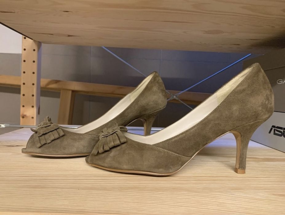 Sandale - pantofi piele ZARA