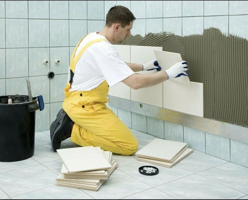 Кафельщик. Укладка кафелья