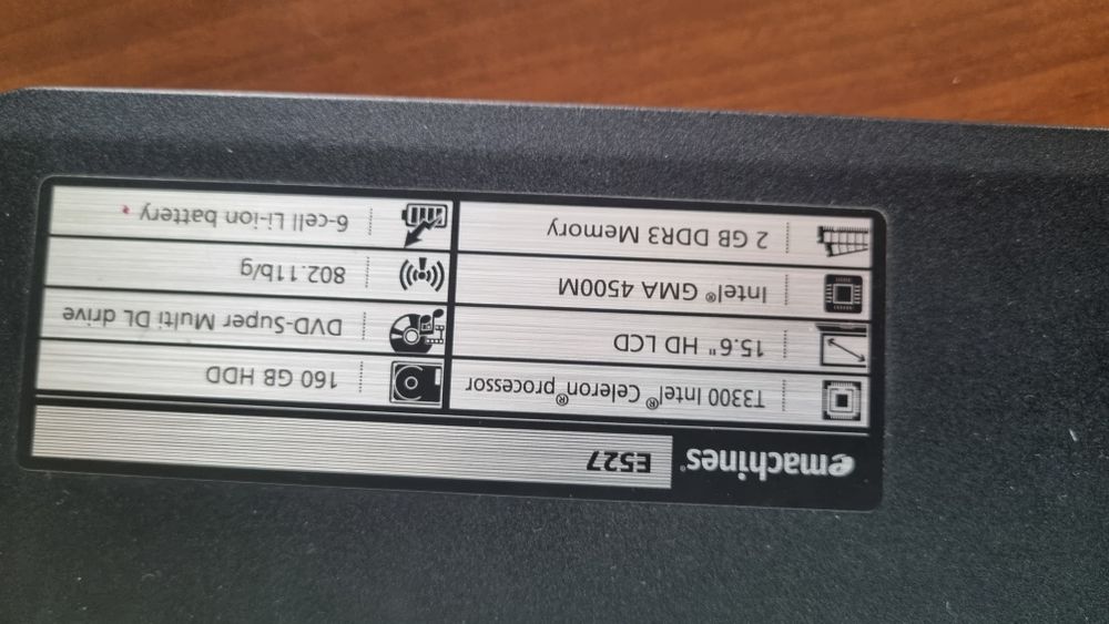 Ноутбук emachines