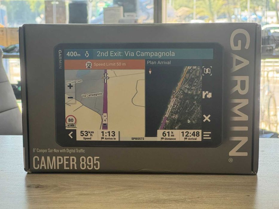 Нова! GPS Навигация GARMIN Camper 895 MT-D