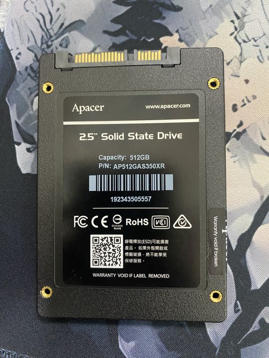 SSD 512 Gb Apacer AS350X