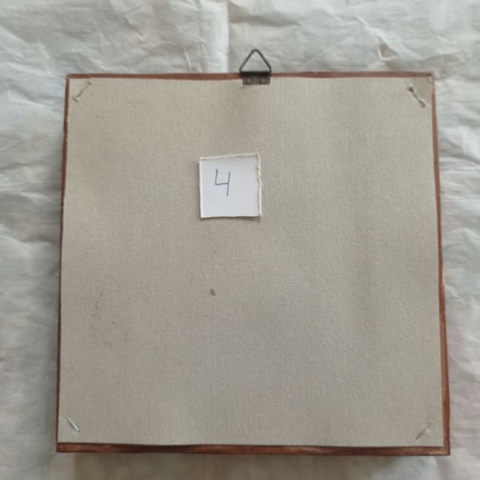 Картина маслени бои , стъклопис