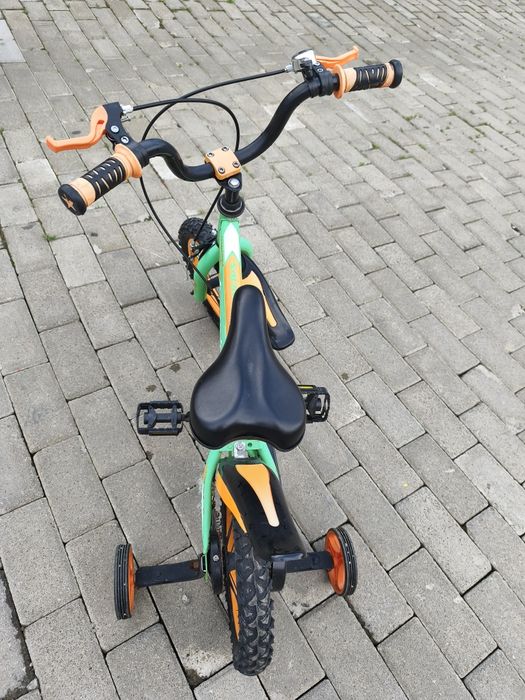 Bicicleta copii cu roti ajutatoare
