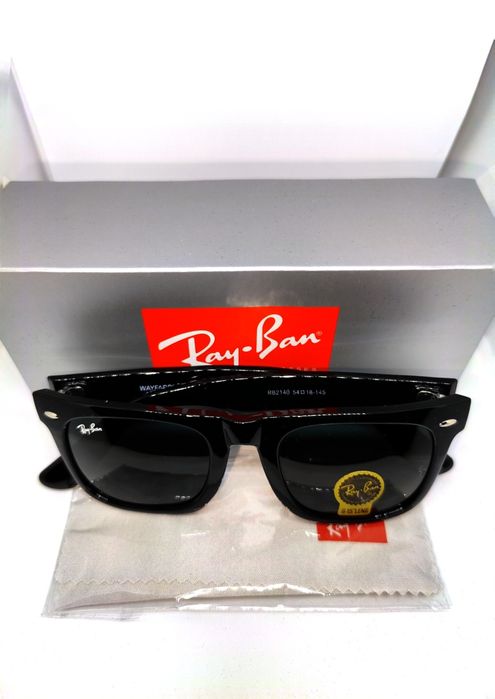 Ochelari de soare Ray Ban Wayfarer 2140 Black Frames-lentile de 54 mm