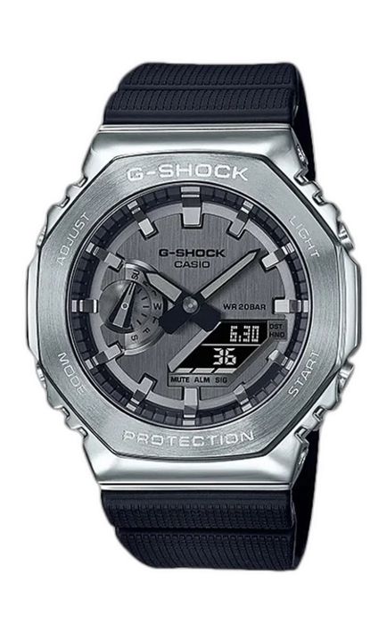 Кварцевые CASIO GM-2100-1AER нержавеющая сталь