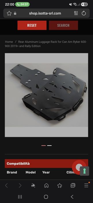 Top Case Lada GIVI  54 L Moto/Can Am Spyder  Ryker cu suport  OEM Isotta