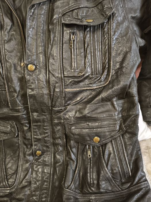 Куртка мужская кожаная
