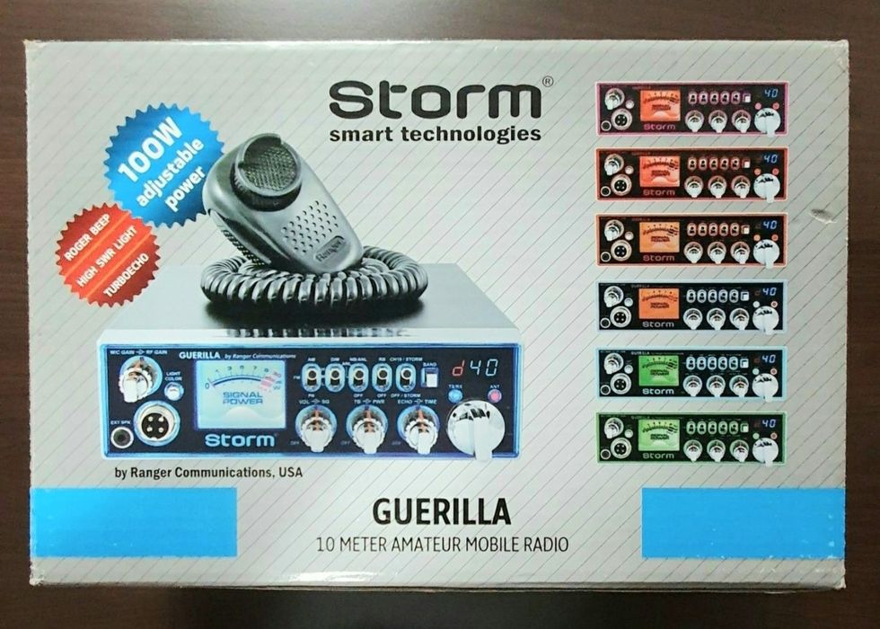 Statie radio CB - Storm GUERILLA 170W (by Ranger)* noua/garantie