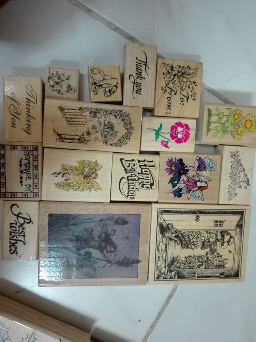 Ștampilă cauciuc, placă de textură, Crafts
