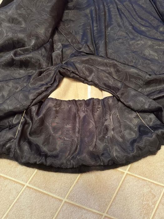 Шуба норковая длинная