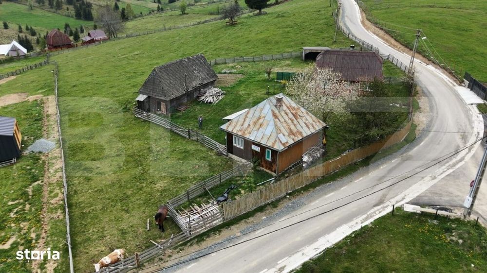 Teren 10.000 mp, cu 2 case, de vacanta, zona Maguri-Racatau