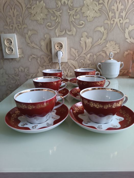 Чайные пары ссср, сервизы
