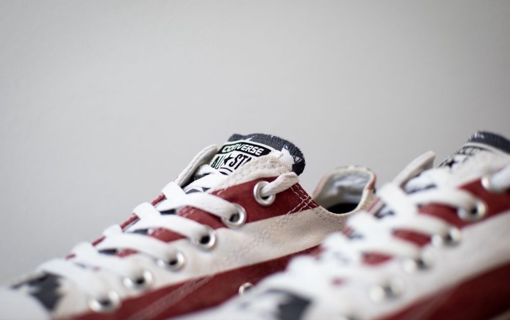 Converse Tenisi - Chuck Taylor All Star Star & Bars Ox