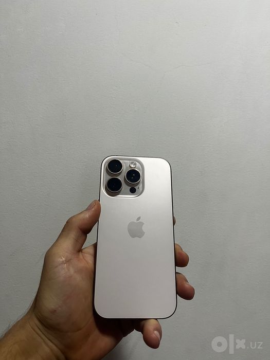 iPhone 16 Pro sotiladi. 128GB, batareya 88%, 625 sikl. Holati ideal,