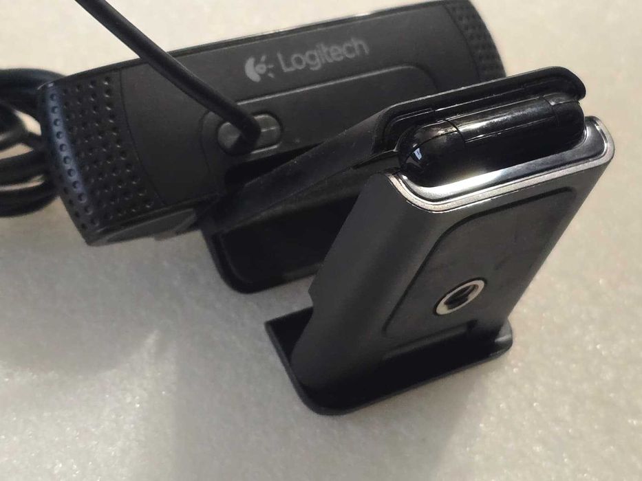 Camera web Logitech HD Pro C920, Full HD, Negru, Microfon - poze reale