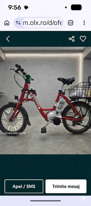 Bicicletă Electrică Sedona Premium - Oraș/Navetă - Excelentă !